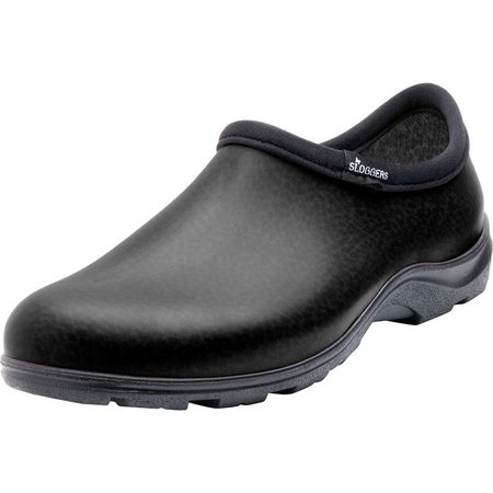 SLOGGERS Men's Garden/Rain Shoes 12 US Black 5301BK12